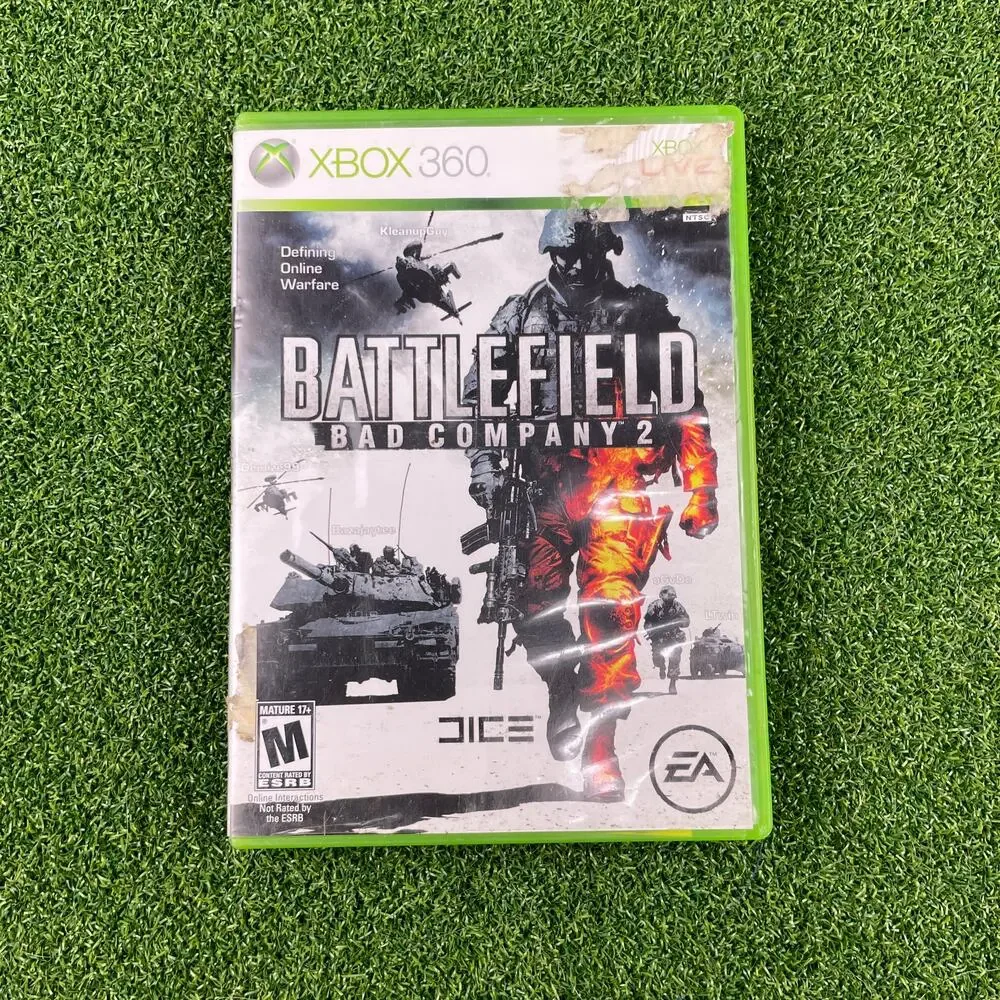 Battlefield: Bad Company 2 (Microsoft Xbox 360, 2010) Complete CIB